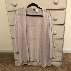 Light white cardigan